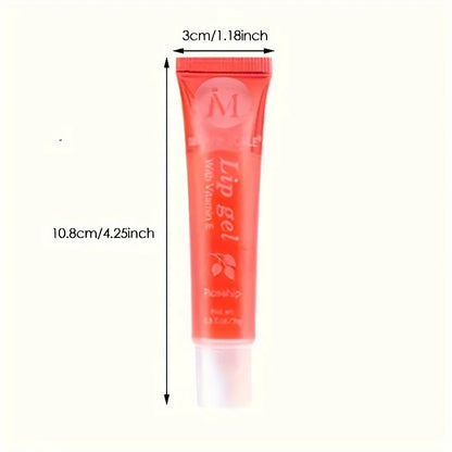 6Pcs/Set, Moisturizing Clear Lip Gloss Translucent Plumping