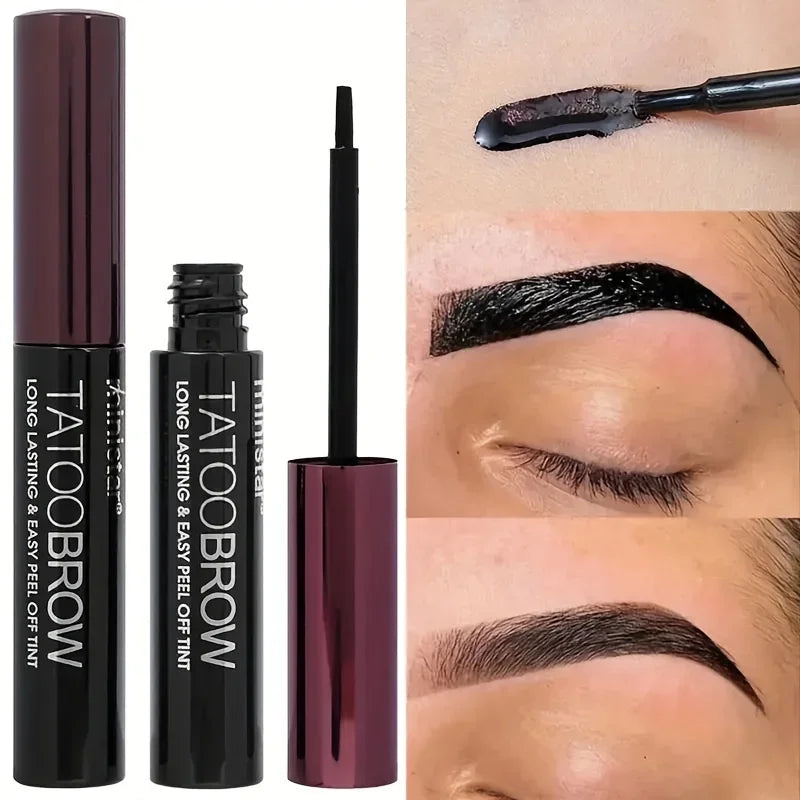 NEW! Tattoo Peel Off Eyebrow Gel Tint, Semi Permanent Brow