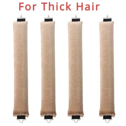 Heatless Hair Curling Rod No Heat Hair Rollers Pcs 1, 3 or 4