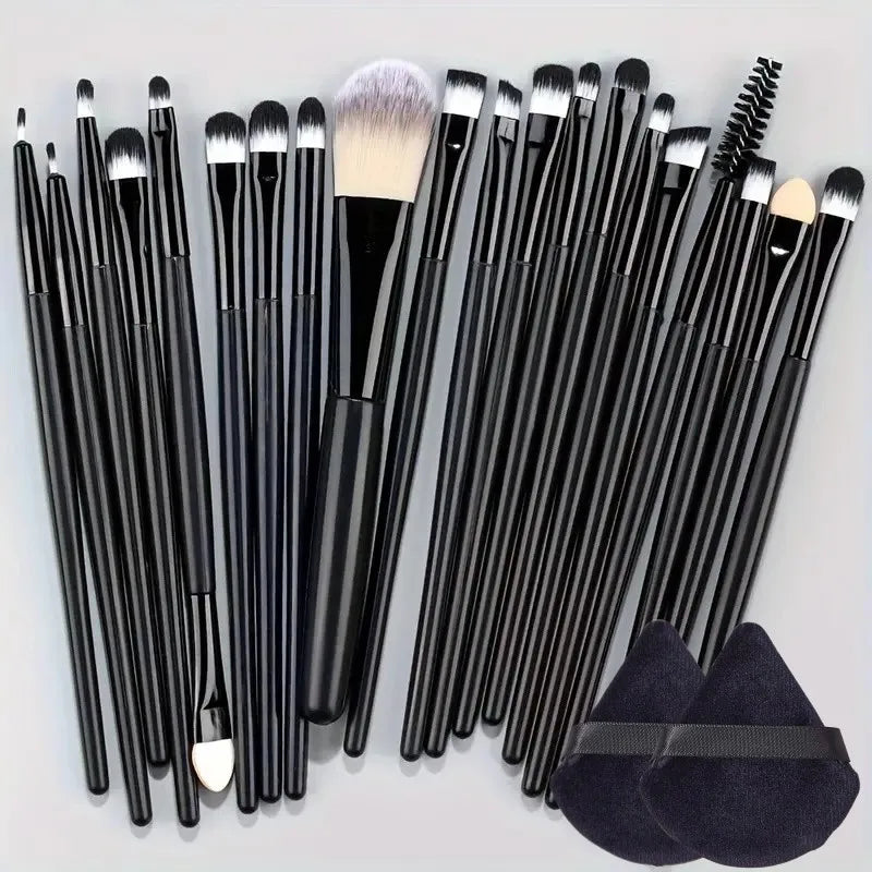 20Pcs Makeup Brush Set Eyeliner Brush Blending Brush