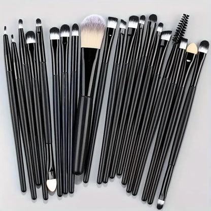 20Pcs Makeup Brush Set Eyeliner Brush Blending Brush