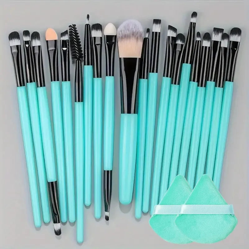 20Pcs Makeup Brush Set Eyeliner Brush Blending Brush