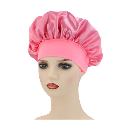 Satin Night Hair Cap Sleep Care Bonnet cap