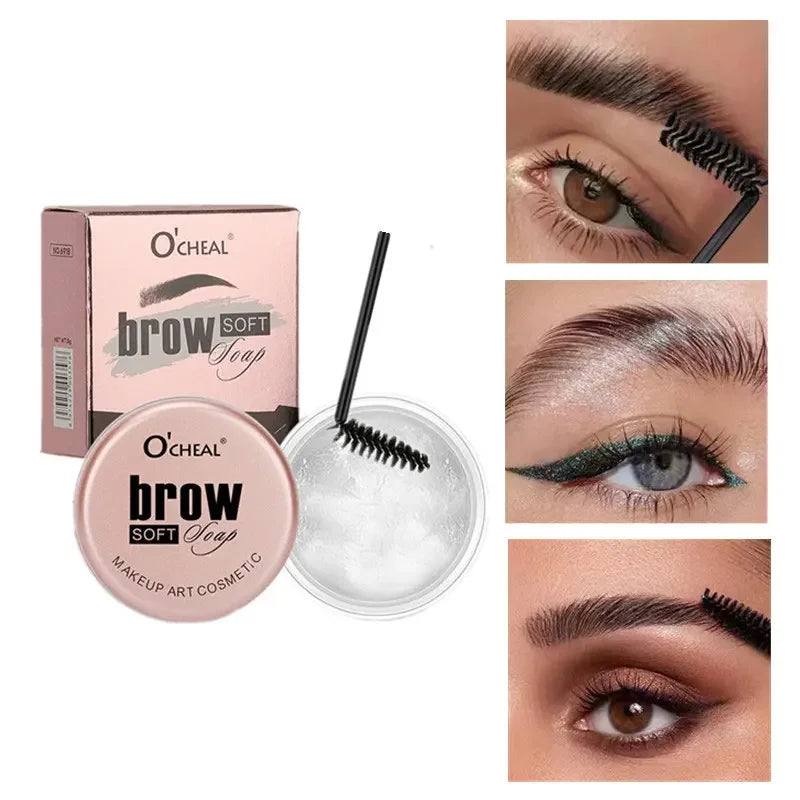 Waterproof 3D Eyebrow Styling Quick-drying Natural Pomade Setting Gel Wax