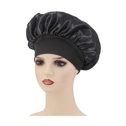 Satin Night Hair Cap Sleep Care Bonnet cap