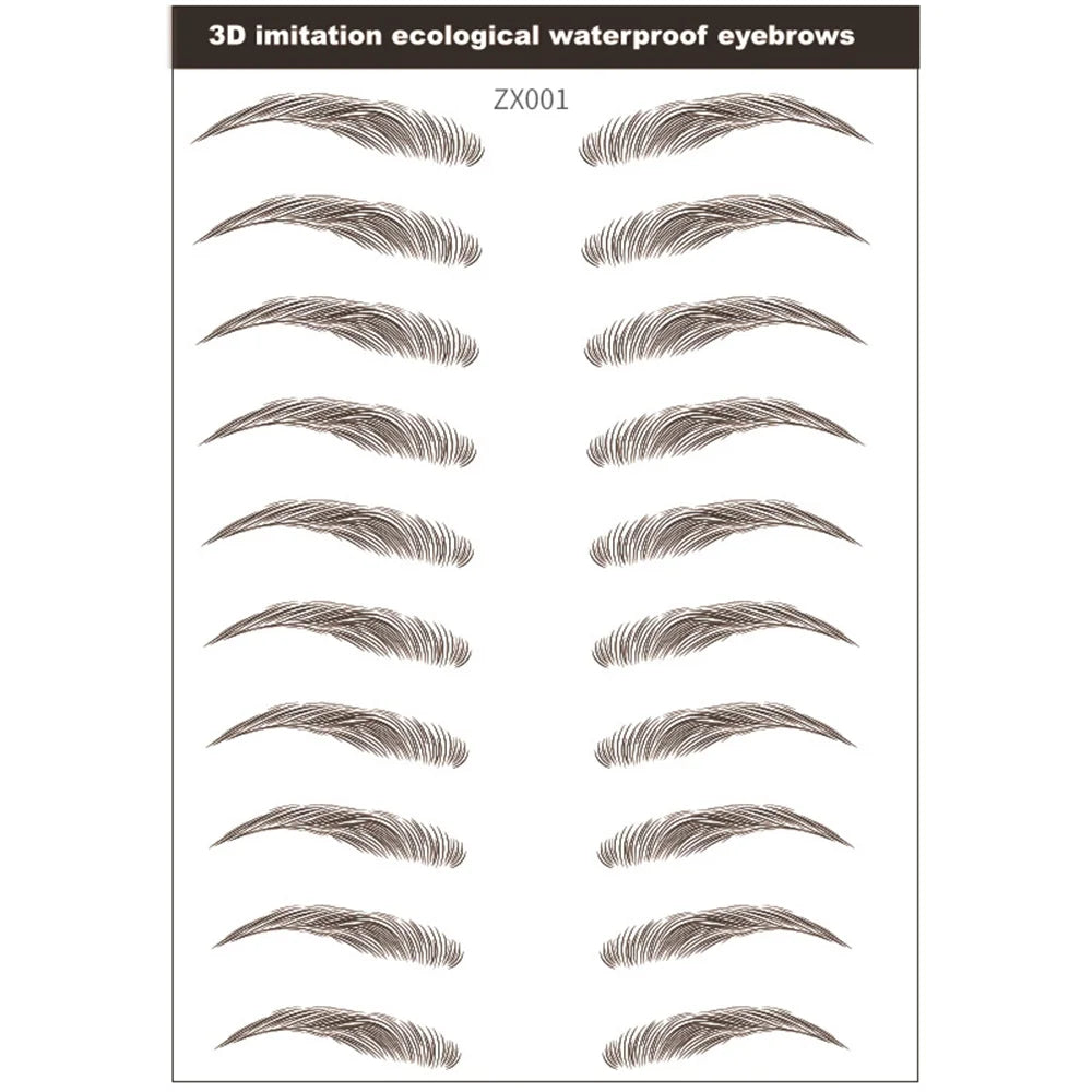 Hair-Like Eyebrow Waterproof Tattoo Transfer Eye Brow