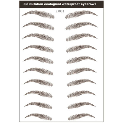 Hair-Like Eyebrow Waterproof Tattoo Transfer Eye Brow