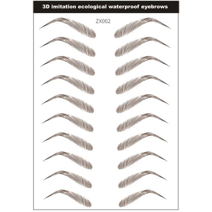 Hair-Like Eyebrow Waterproof Tattoo Transfer Eye Brow